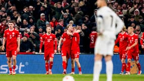 Sous les yeux d'un Cristiano Ronaldo défait, le Danemark de Rasmus Højlund a pris l'avantage, à domicile, ce jeudi soir lors du match aller de quart de finale de Ligue des Nations (1-0)