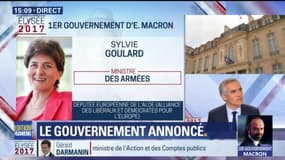 Gouvernement : qui est Sylvie Goulard nommée ministre des Armées ?