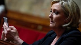 Marine Le Pen à l'Assemblée nationale, le 19 juin 2019