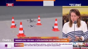 Manifestations du 1er-Mai: l'utilisation des drones divise