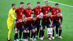 Les joueurs de la Tchéquie, à Londres le 22 juin 2021