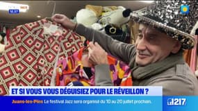 Nice: une boutique vend des déguisements pour le Réveillon