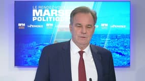 Renaud Muselier, le président de la région Provence-Alpes-Côte d'Azur, sur le plateau de BFM Marseille Provence.