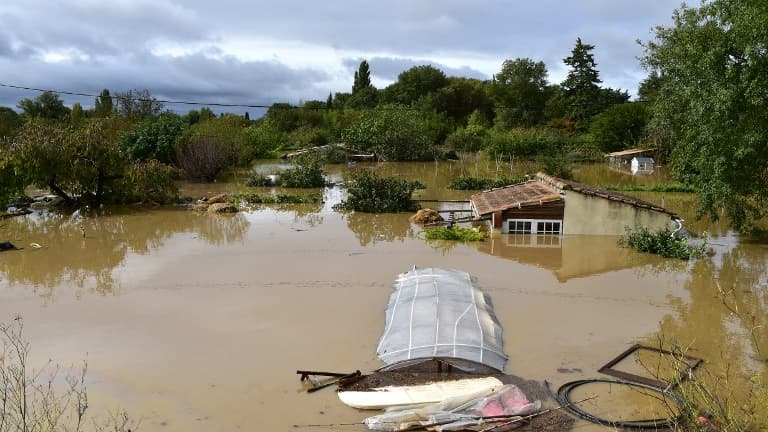 Le département de l'Aude a été victime de pluies violentes.