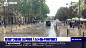 Aix-en-Provence: un épisode orageux court mais intense