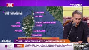 Corse: une dizaine d'explosions nocturnes