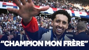 PSG champion de France : "Champion mon frère" Marquinhos raconte le 13e titre