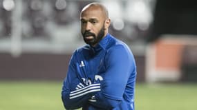 Thierry Henry, à San José (Costa Rica) le 19 février 2020