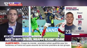 Kylian Mbappe rejoint Zinedine Zidane au classement des meilleurs buteurs en équipe de France