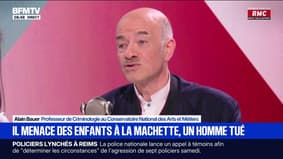 "Les policiers ont légitimement peur" aujourd'hui, dit Alain Bauer, professeur de Criminologie au Cnam