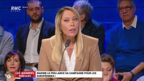 #MarineLePen "Le @RNational_off n'est pas un parti européen, capable de porter un vrai projet. Mais, aujourd'hui qui est capable d'avoir de la pédagogie sur l'Europe ?" @AmezianeRose  #GGRMC 