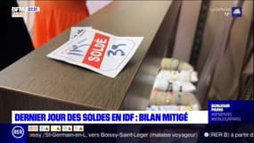 Soldes: un bilan mitigé pour les commerçants franciliens