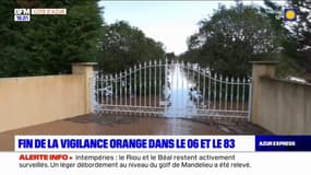 Intempéries: fin de la vigilance orange dans le Var et les Alpes-Maritimes