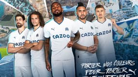 Le nouveau maillot de l'OM pour la saison 2022-2023