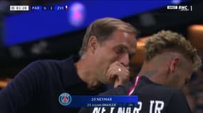 PSG - L'échange entre Tuchel et Neymar quand il a été remplacé