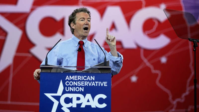 Rand Paul, ex-candidat à l'investiture républicaine pour l'élection présidentielle américaine.