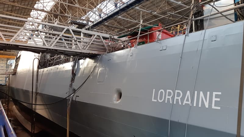 La mise à flot de la Lorraine permet à la Marine nationale de bénéficier bientôt de sa huitième FREMM, à capacité de défense aérienne renforcée La mise à flot de la Lorraine permet à la Marine nationale de bénéficier bientôt de sa huitième FREMM, à capacité de défense aérienne renforcée