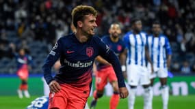 Antoine Griezmann lors de Porto-Atlético