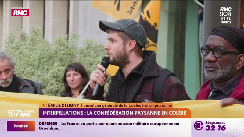 Interpellations : la confédération paysanne en colère