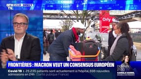 Fermeture des frontières: Emmanuel Macron veut un consensus européen - 17/01