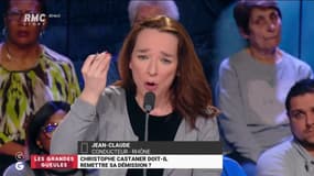#GiletsJaunes - "Les gilets jaunes, vous êtes responsables du fait qu'il y ait de plus en plus de cas de dépression dans la police. Les mecs craquent, ils n'en peuvent plus !" @soubremarieanne #GGRMC 