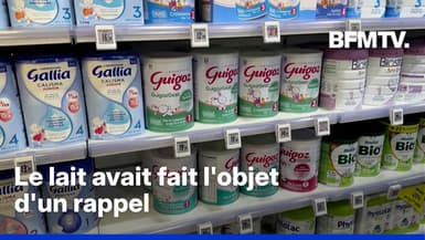 Lait infantile Guigoz: deux enquêtes ouvertes après les décès de deux nourrissons  