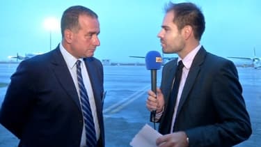 Marwan Lahoud au micro de BFM Business