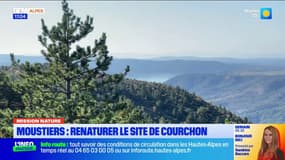 Moustiers-Sainte-Marie: renaturer le site de Courchon