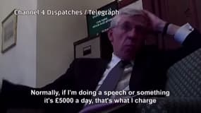 Le député du Labour, Jack Straw, est tombé dans le piège que lui ont tendu des journalistes, qui le filmaient en caméra cachée. 
