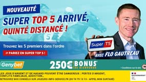 Bon plan Genybet : profitez du bonus de bienvenue de 250 euros pour relever le défi du super Top 5 