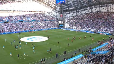Le stade Vélodrome se remplit avant le match amical de l'OM, 2 août 2025