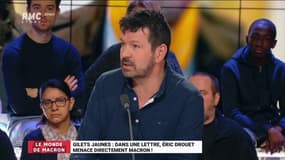 Lettre d'Eric #Drouet à @EmmanuelMacron : "Il faut rappeler à Eric #Drouet qu'il a déjà été reçu !" Sylvain Grandserre #GGRMC        