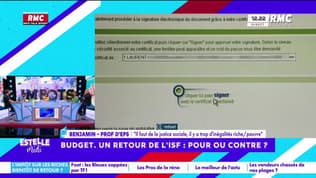 Impôt sur la fortune : "Je pense que ça permettrait de gommer les inégalités de naissance", estime Benjamin