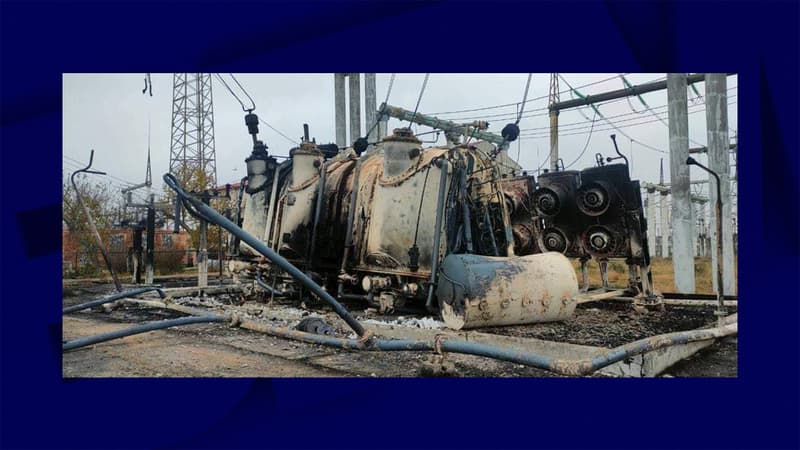 Kiev accuse la Russie d'avoir détruit une importante centrale électrique à Kherson avant son retrait