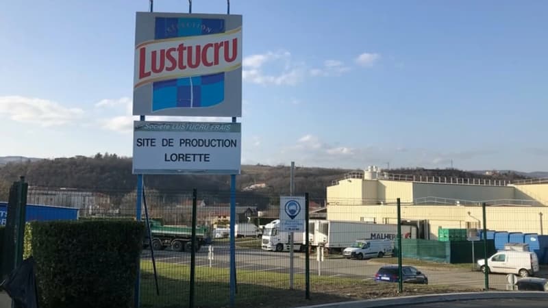 Le site de Lustucru à Lorette (Loire).