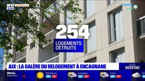 Aix-en-Provence: un relogement compliqué pour les habitants à Encagnane