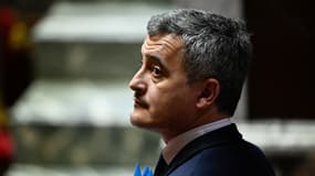 Le ministre de la Justice, Gérald Darmanin, à l'Assemblée nationale le 12 mars 2025