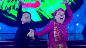 La militante de la cause animale, Carole Baskin, sur le parquet de "Dancing with the stars".