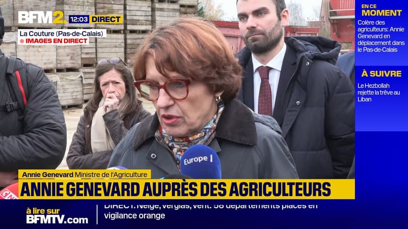 Annie Genevard, ministre de l'Agriculture, promet 