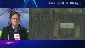 Manchester City - PSG : Un déluge de grêle s'invite à L'Etihad Stadium