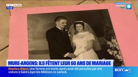 Mure-Argens: ils fêtent leur 60 ans de mariage 