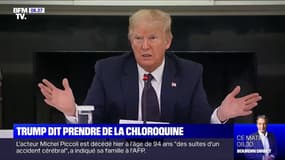 Donald Trump dit pourquoi il a décidé de prendre de l'hydroxychloroquine
