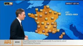 La météo pour ce dimanche 3 mai 2015