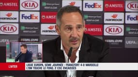 Daniel Riolo traduit en direct les propos du coach de Francfort : PHÉNOMÉNAL !