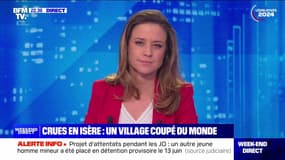 Crues en Isère : un village coupé du monde - 21/06