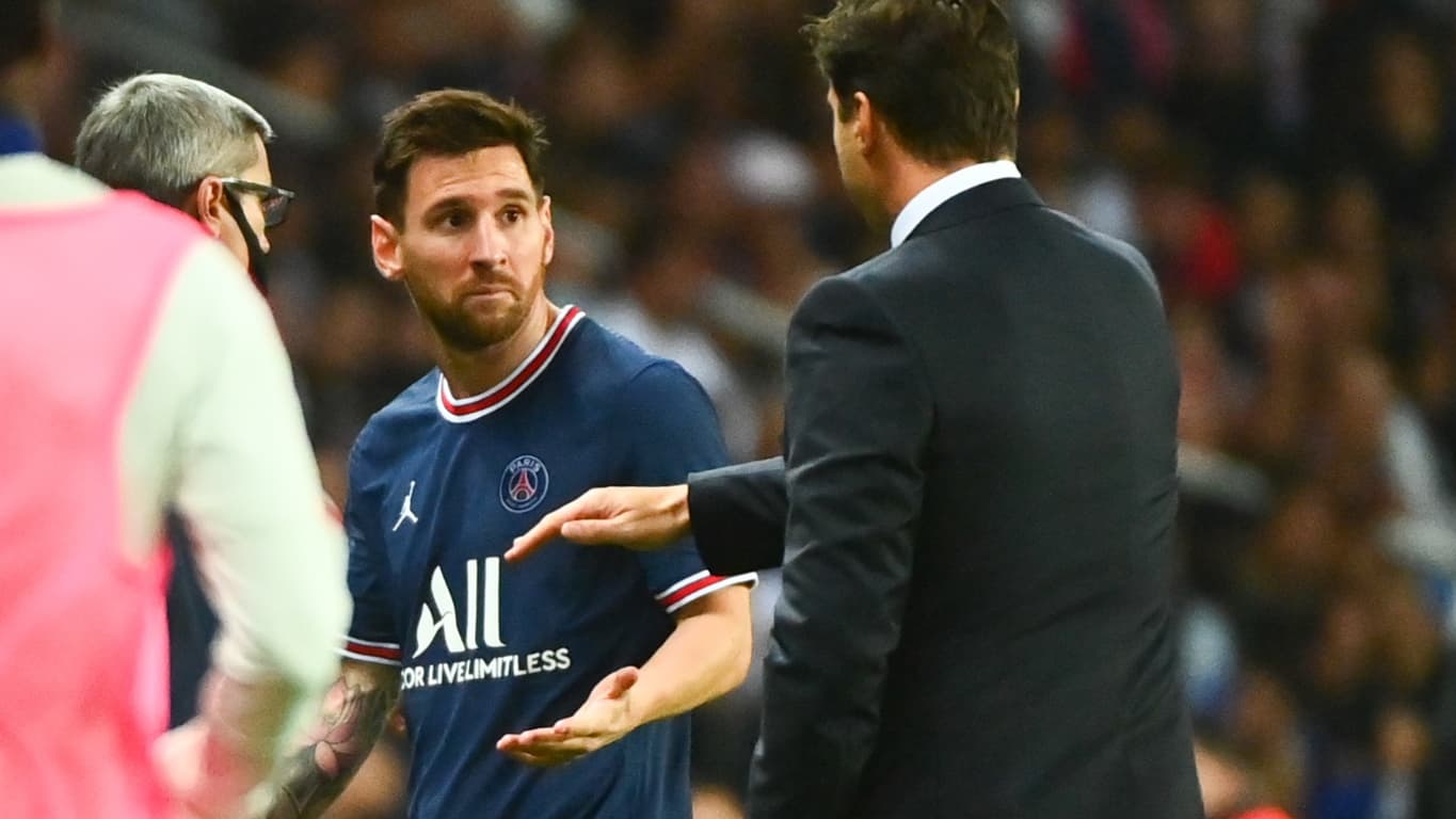 Lionel Messi et Mauricio Pochettino