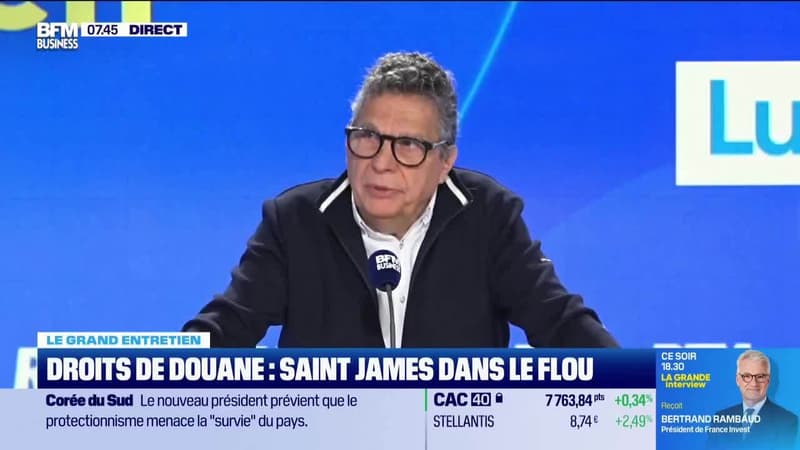 Luc Lesénécal, président des Tricots Saint-James, est l'invité de good morning business