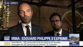Ouragan Irma: Edouard Philippe salue "une solidarité exceptionnelle, à la hauteur de l'événement"
