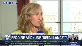 Évasion de Redouane Faïd: "J'ai demandé à une inspection de se rendre sur place afin de mesurer les éventuelles défaillances", annonce la ministre de la Justice