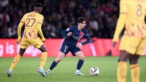 Vitinha lors de PSG-Metz, le 20 décembre 2023.